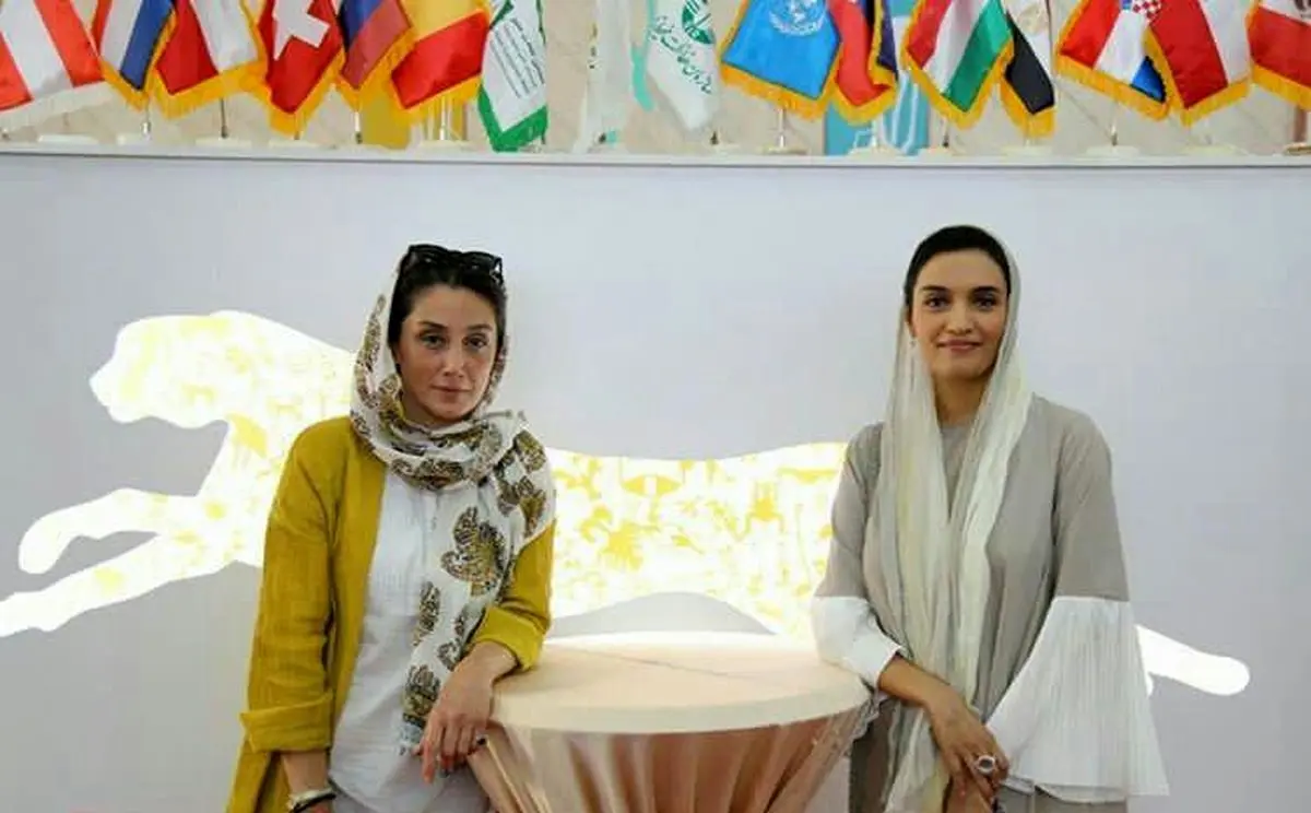 میترا حجار و هدیه تهرانی در یک قاب