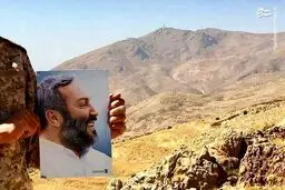 عکس/ عماد مغنیه در بلندی های جولان