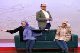 دابسمش بازیگران زن در«خندوانه»/ تصاویر