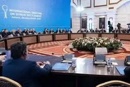 نشست سه جانبه هیاتهای ایران، ترکیه و روسیه در آستانه