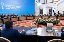 نشست سه جانبه هیاتهای ایران، ترکیه و روسیه در آستانه