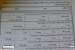 گاف قطار در یک نظرسنجی /عکس