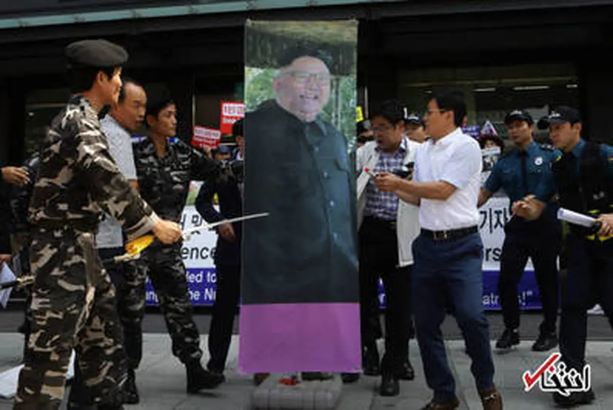 خشم مردم کره جنوبی از اقدامات رهبر کره شمالی /تصاویر