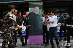 خشم مردم کره جنوبی از اقدامات رهبر کره شمالی /تصاویر