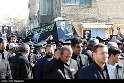 مراسم تشییع آیت الله واعظ طبسی در مشهد/ تصاویر
