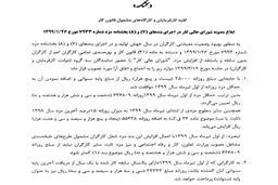 حداقل عیدی کارگران معادل ۳ میلیون هشتصد هزار تومان است