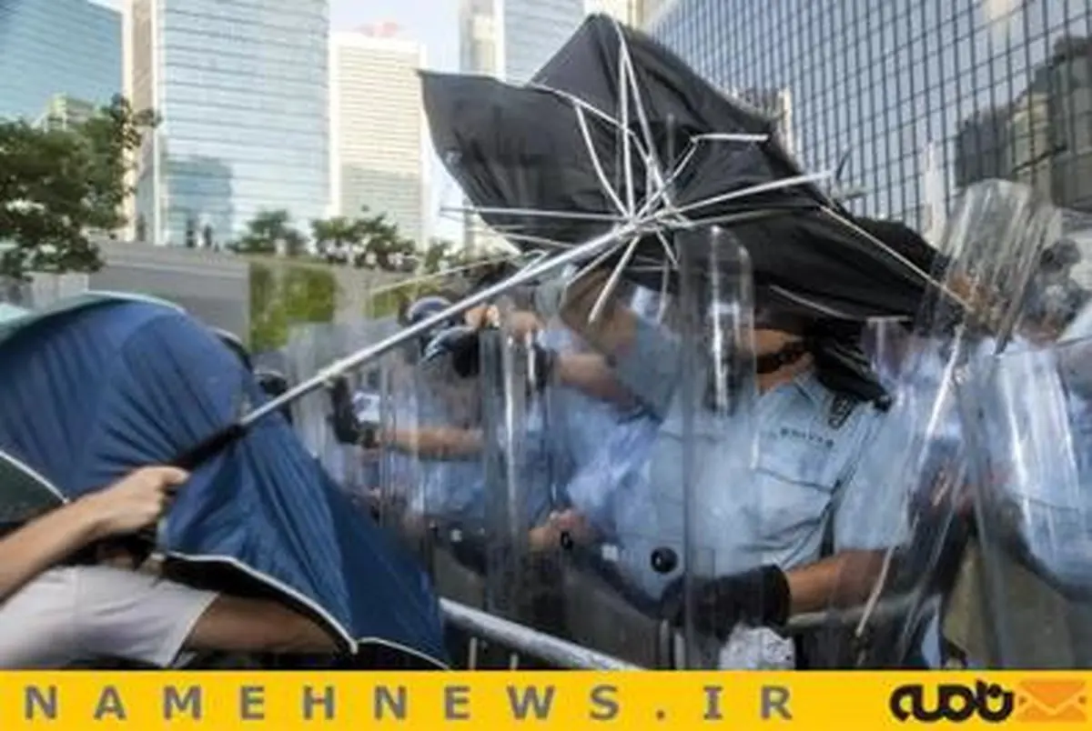 اینجا چترها سخن می‌گویند!/ تصاویر