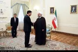 تصاویری از دیدار فرستاده ویژه نخست وزیر ژاپن با روحانی