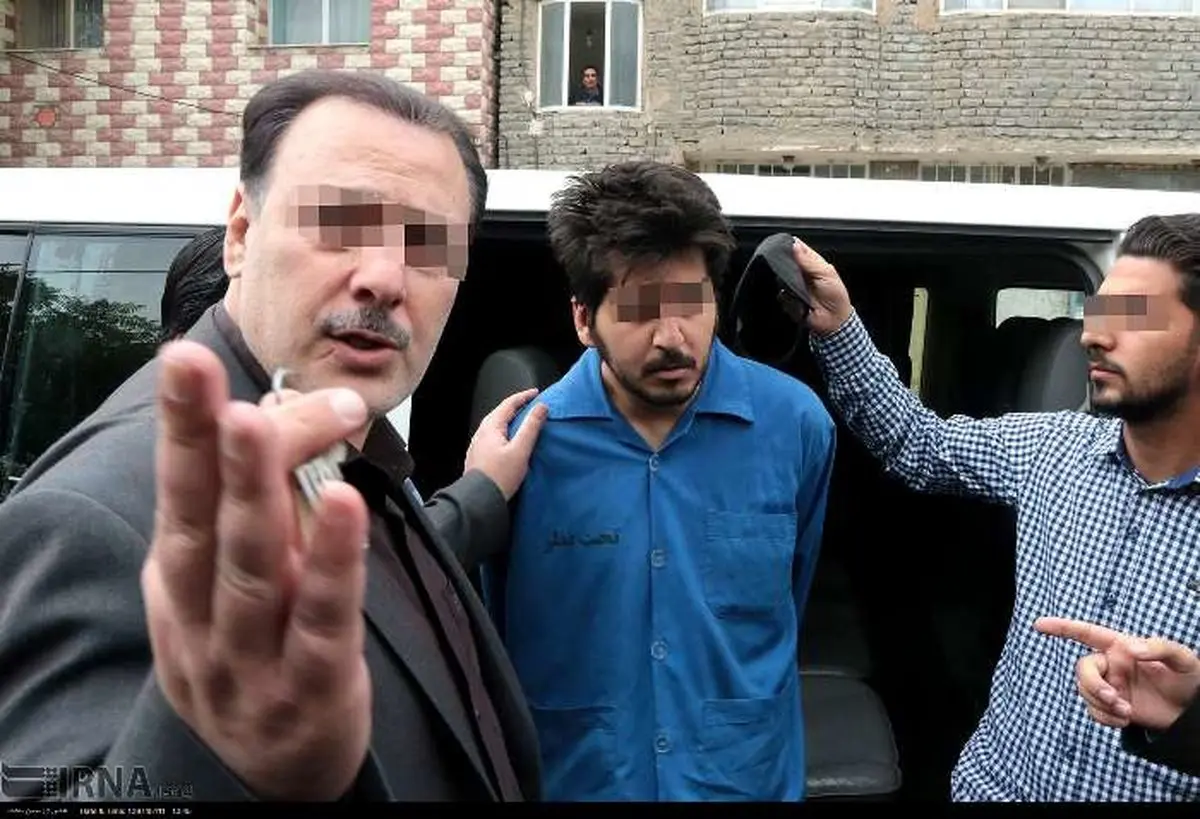 تصاویری از بازسازی صحنه قتل دردناک دانش آموز مشهدی‎