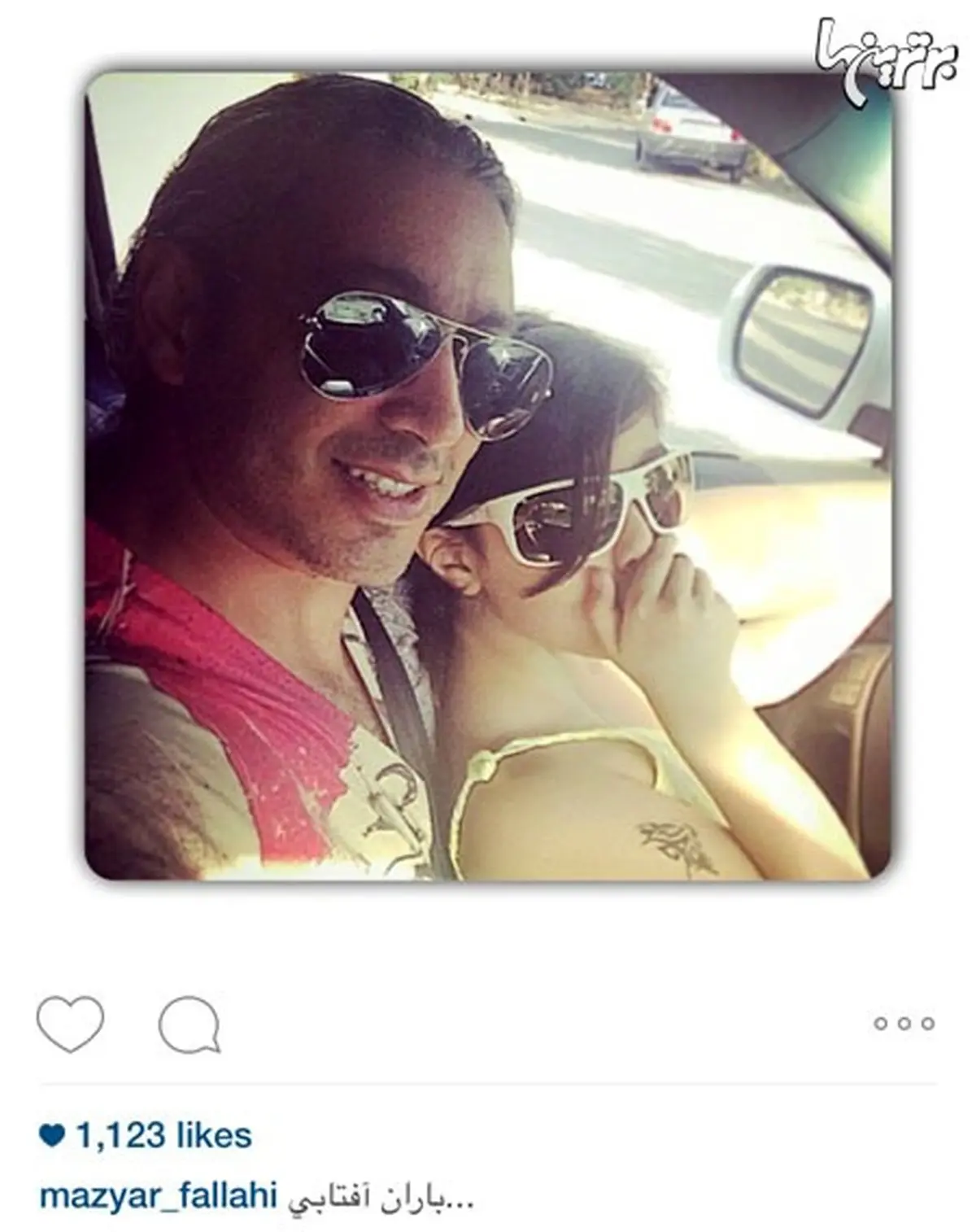 خواننده محبوب در کنار دخترش/ عکس