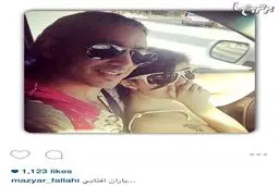 خواننده محبوب در کنار دخترش/ عکس