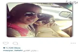 خواننده محبوب در کنار دخترش/ عکس