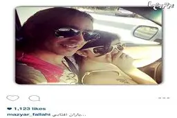خواننده محبوب در کنار دخترش/ عکس