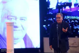 حواشی تصویری افتتاحییه جشنواره فیلم فجر با حضور اکبر عبدی، بهرام رادان، هومن سیدی، پژمان بازغی و ..