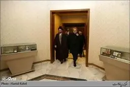 دیدار لاریجانی با عمار حکیم/ تصاویر