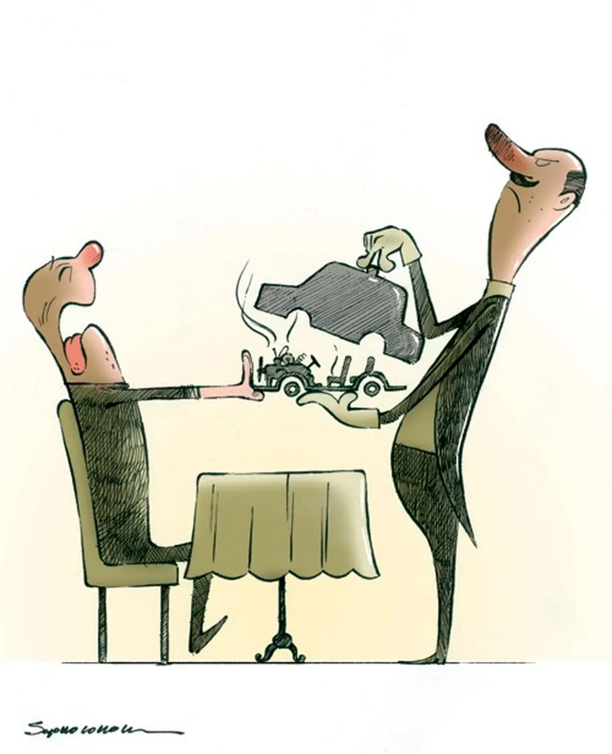 کاریکاتور/ کمپین نه به خرید خودرو!