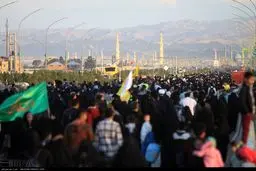 تصاویر: شب نیمه شعبان در مسجد جمکران