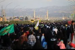 تصاویر: شب نیمه شعبان در مسجد جمکران