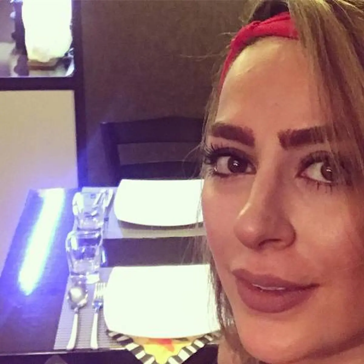 سلفی های سمانه پاکدل از چهره اش/ عکس