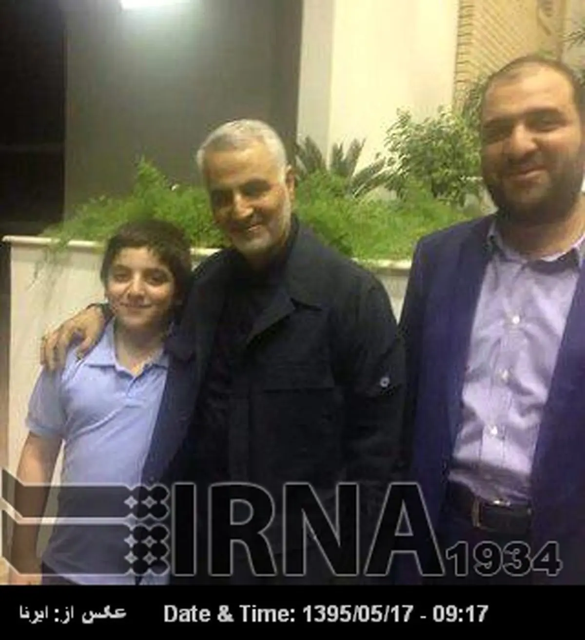 محسن حکیم در کنار سردارسلیمانی/عکس