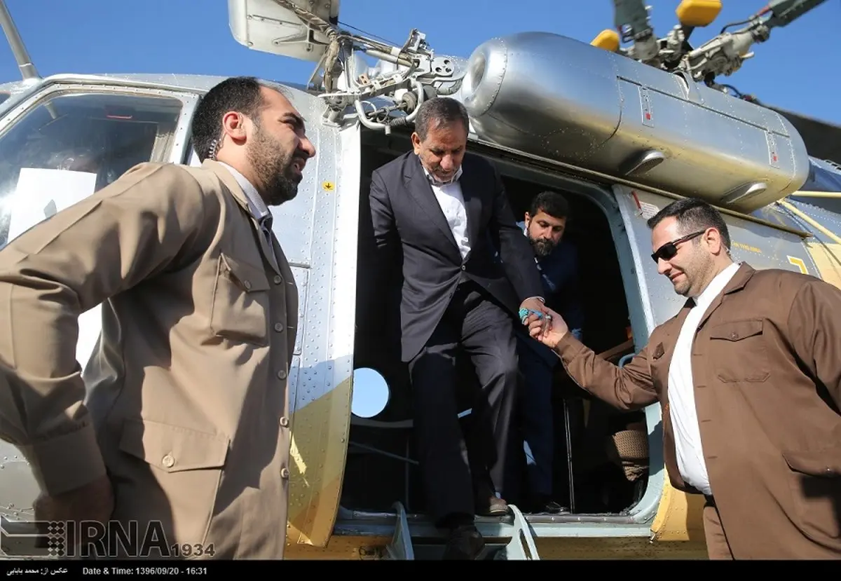 تصاویری از سفر معاون اول رئیس جمهوری به خوزستان