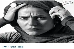 عکس اخمالوي سحر دولتشاهي در يک آتليه