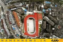 زنگ ورزش روی پشت بام+تصاویر