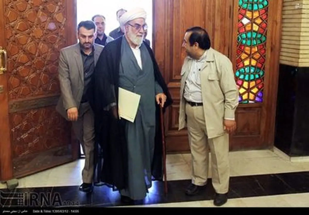 رییس دفتر رهبری در مراسم همسر شهید بابایی/ تصاویر