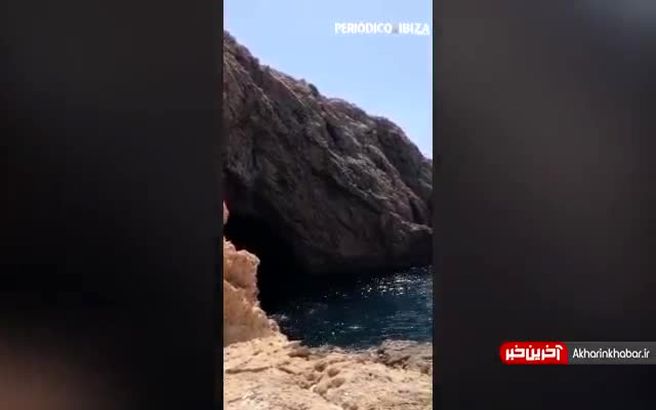 حرکت وحشتناک این مرد جوان را ببینید + ویدئو