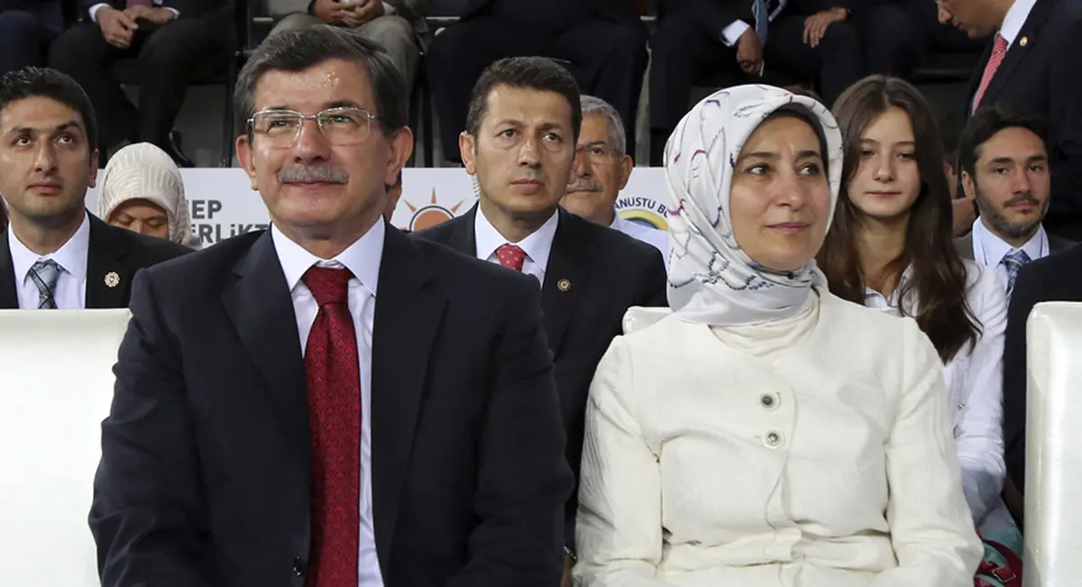 نخست وزیر ترکیه و همسرش/ عکس