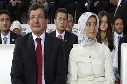 نخست وزیر ترکیه و همسرش/ عکس