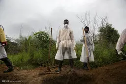 تصاویر شبح ابولا