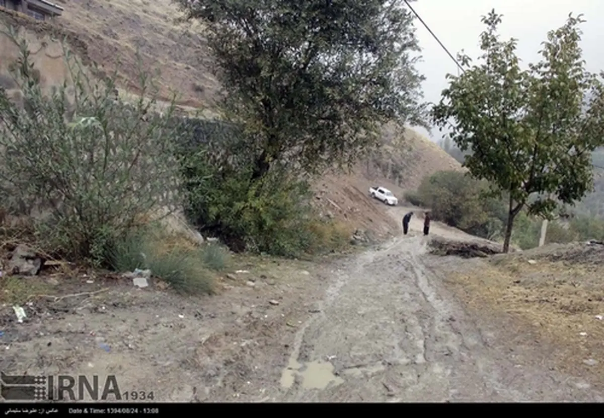 مدرسه ای در مسیر رانش زمین - لرستان/تصاویر