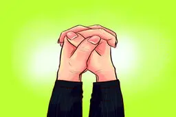 شخصیت‌شناسی از طریقه قفل کردن انگشتان دست