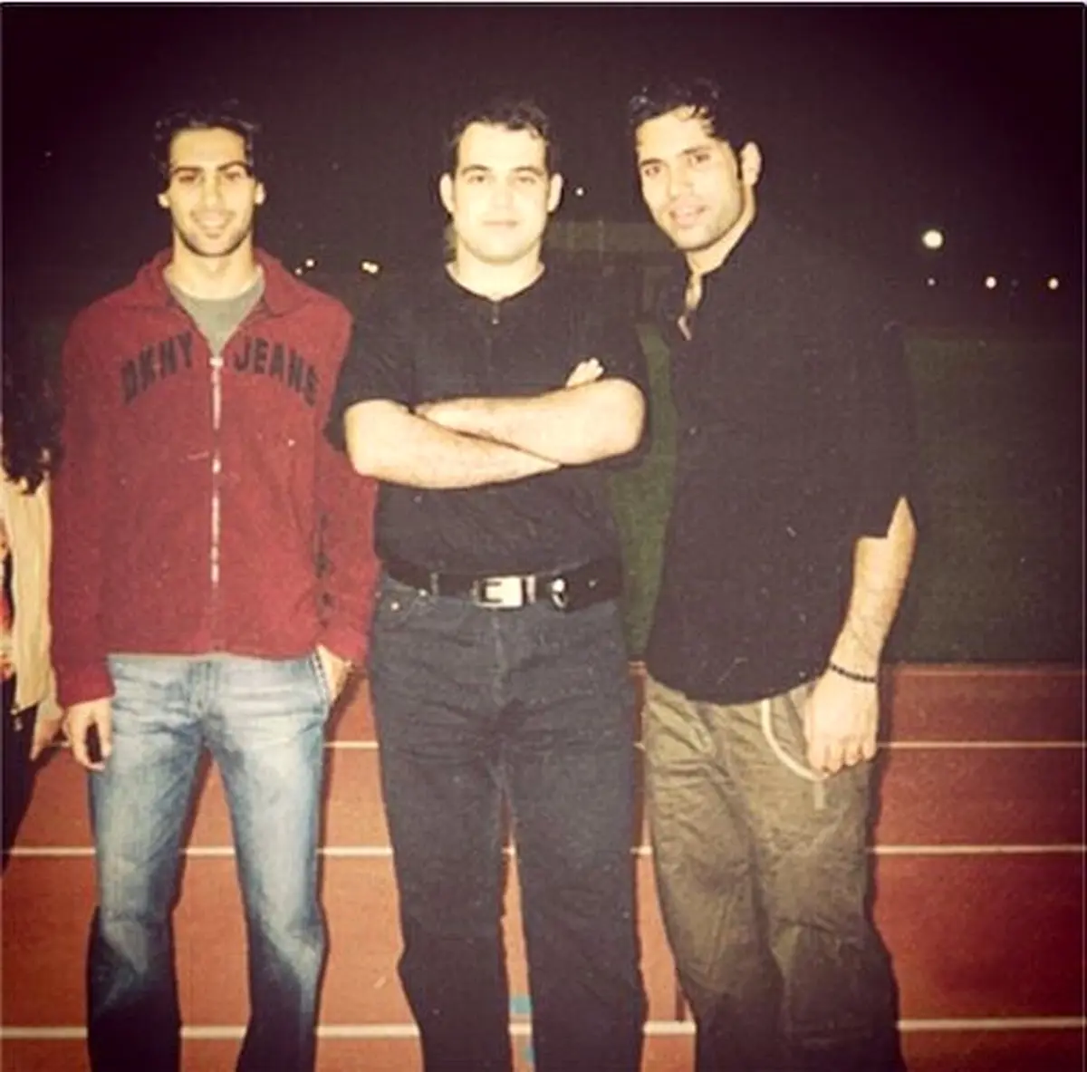 عکس زیرخاکی از فرهاد مجیدی و نیکبخت واحدی