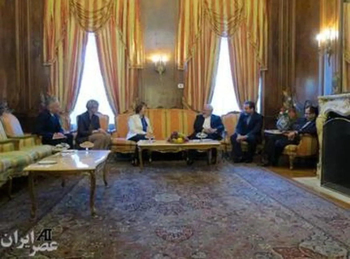 تصاویر دیدار ظریف و اشتون در نیویورک