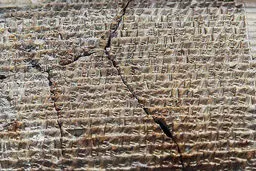 عکس / یکی از الواح هخامنشی که از موسسه شرق شناسی دانشگاه شیکاگو به ایران بازگشت