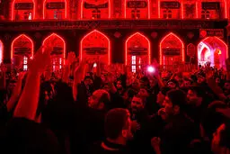تصاویر / شام غریبان حضرت اباعبدالله الحسین (ع) در کربلا