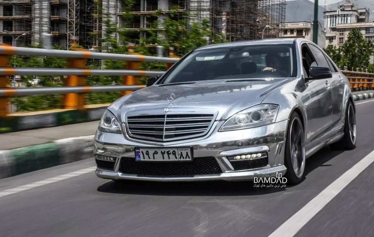 خاص‌ترین مرسدس بنز تهران / عکس