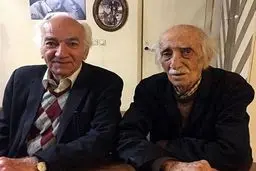 رضا بنفشه خواه در منزل داریوش اسدزاده