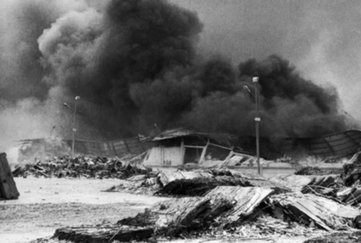 تصاویری از حملات عراق به ایران