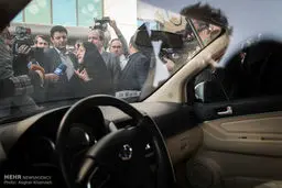 تصاویر رونمایی از خودروهای هیبریدی ایرانی در همایش هوای پاک