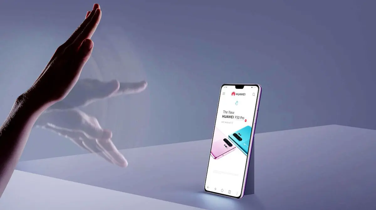 تجربه تعامل بدون لمس با گوشی در سری Huawei Mate 30
