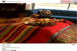 عکس یادگاری رضا داوودنژاد، زیر کُرسی/ عکس