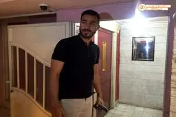 حضور دروازبان جنجالی لیگ در باشگاه پرسپولیس/ عکس
