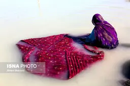 عکس / سیل زده ای در منطقه «عورکی» سیستان و بلوچستان