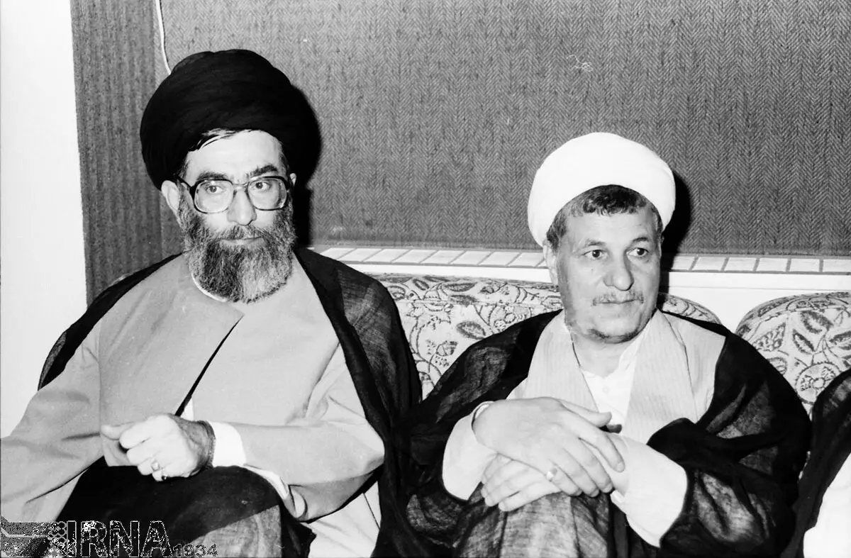 تصاویری دیده نشده از آیت‌الله هاشمی رفسنجانی در کنار رهبر انقلاب