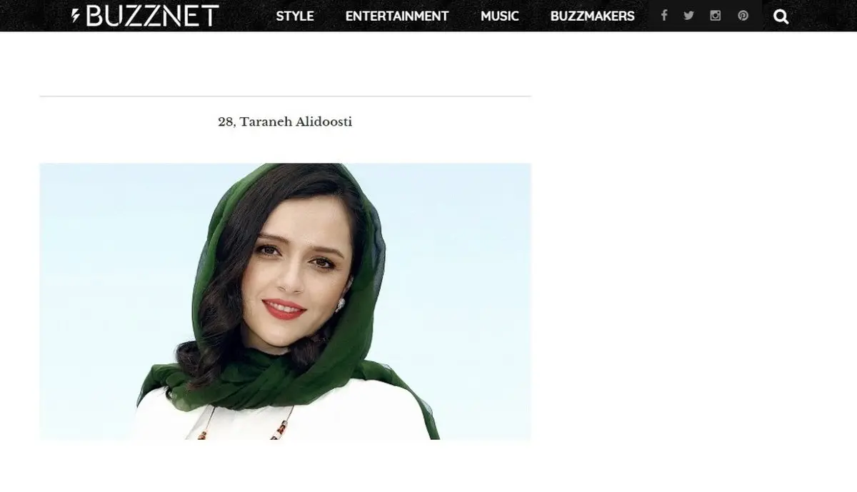 ترانه علیدوستی و نیکی کریمی در جمع ۳۰ هنرمند زن زیبای دنیا/ عکس