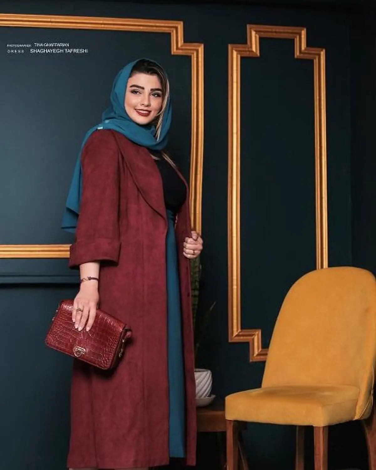 ژست مدلینگ بازیگر «وضعیت سفید»