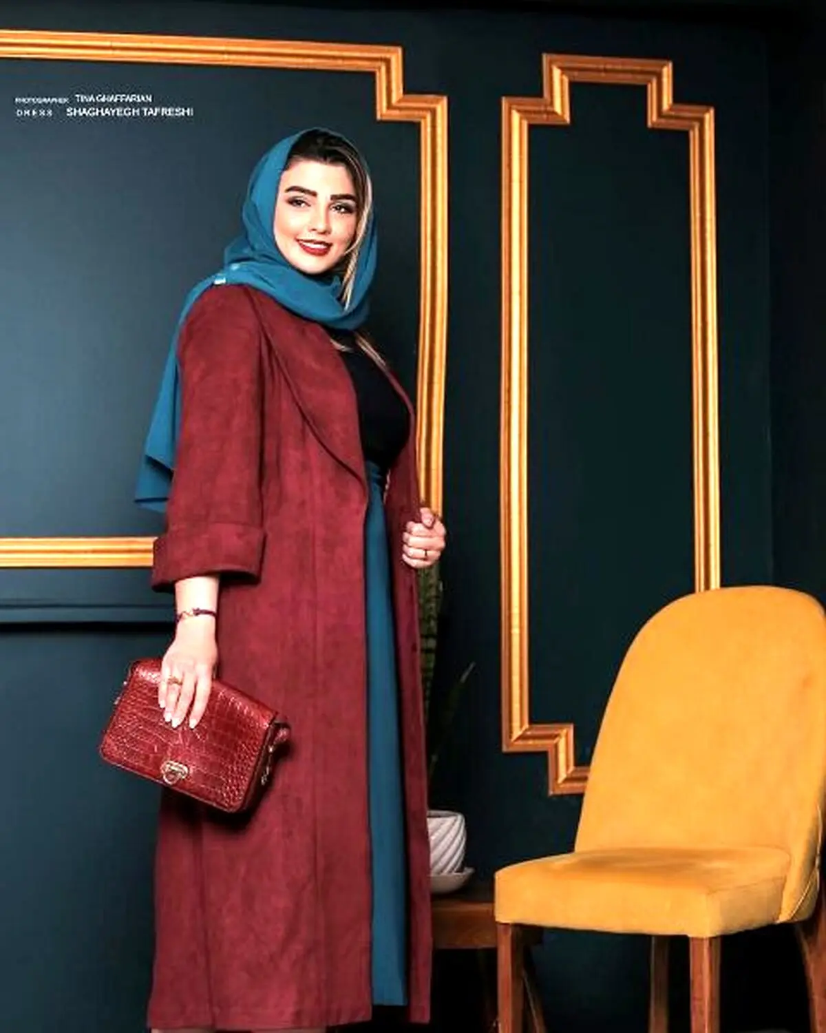ژست مدلینگ بازیگر «وضعیت سفید»